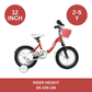 Chipmunk - RoyalBaby MM 12" Bicycle - Red
