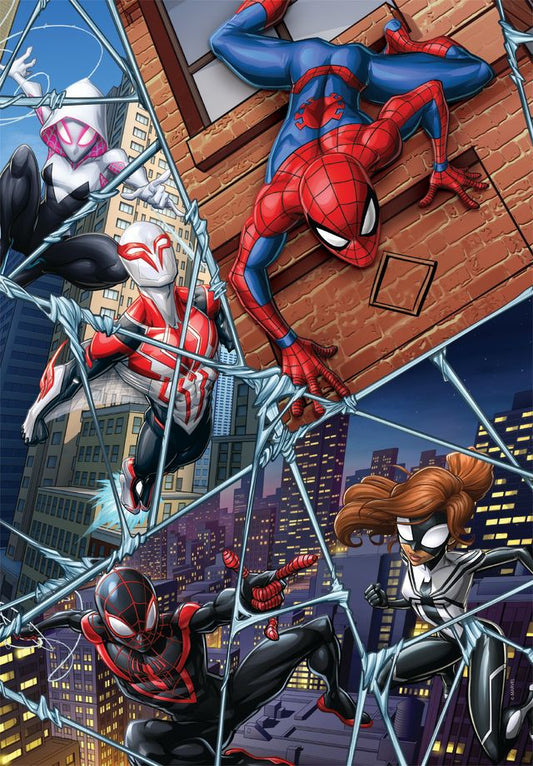 Clementoni Puzzle Spiderman Swarming 104-pieces