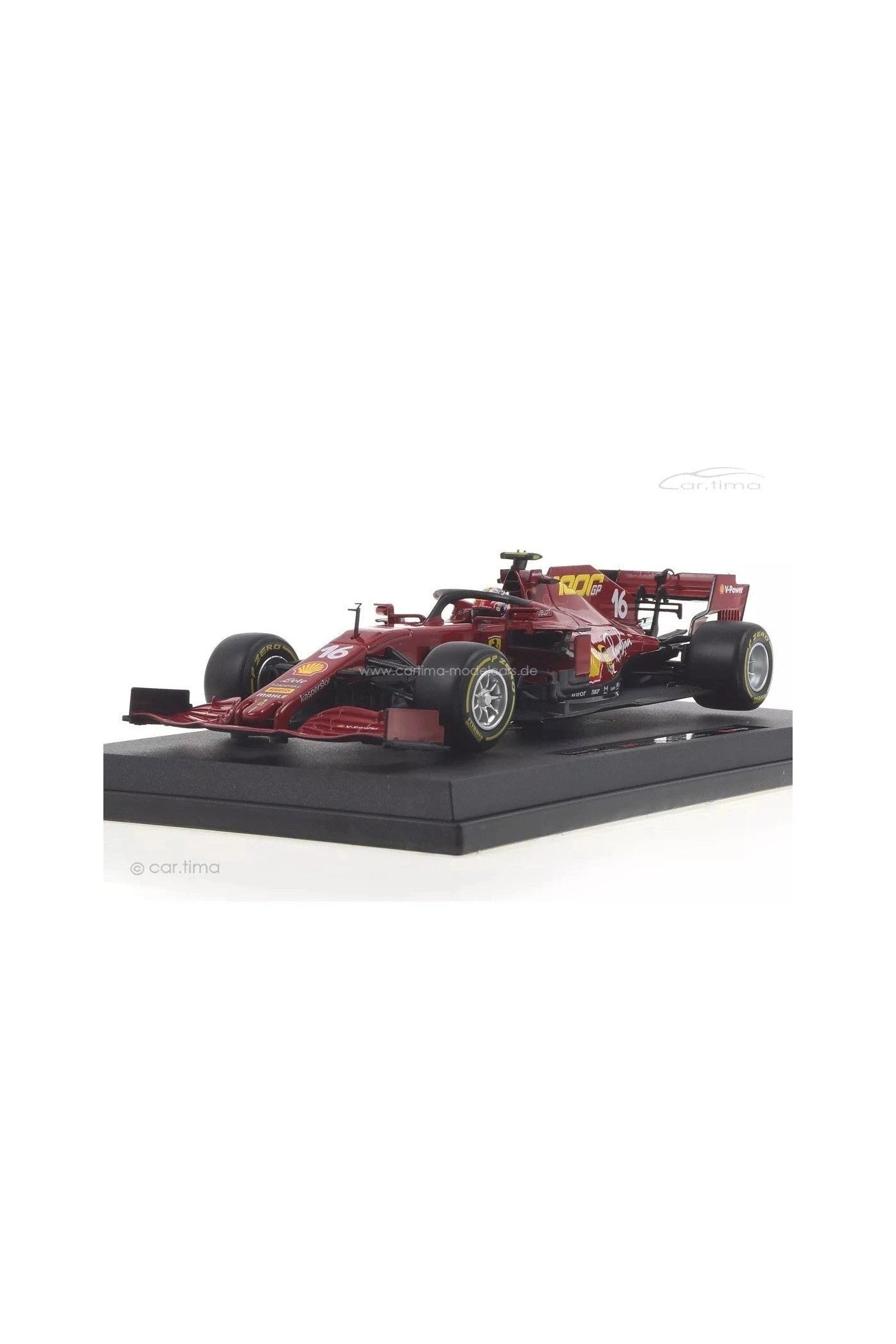 Ferrari SF1000 Tuscan GP Charles Leclerc 16 1:18 Scale Diecast Model by Bburago - Marah Kids