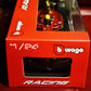 Bburago 1:24 Ferrari Formula Model Kit (with helmet & plastic stand) - SF-24
