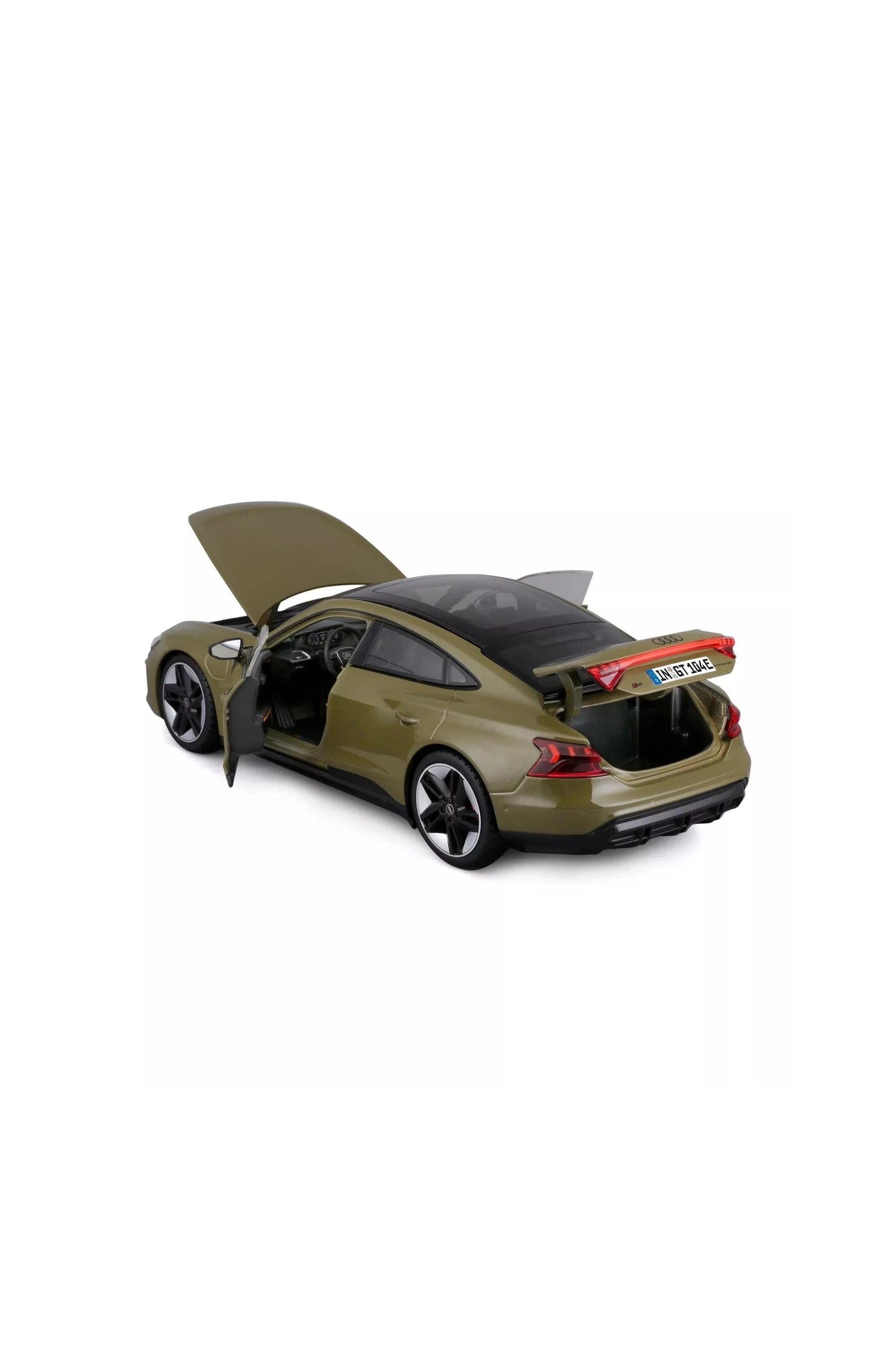 Bburago 18-11050 - 2022 Audi RS e-tron GT Green 1/18 Scale Diecast Model Car