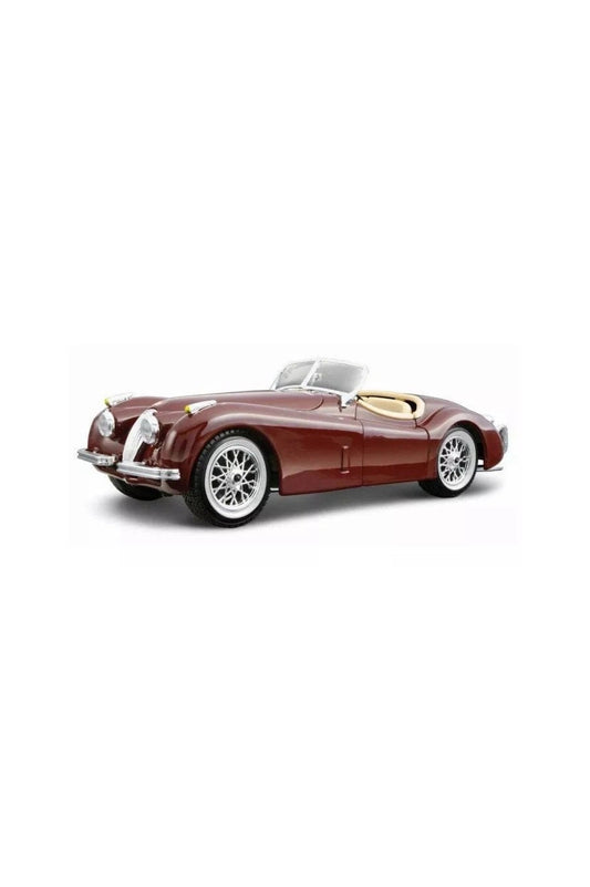 Bburago 1:24 Scale Jaguar XK 120 Roadster (1951) Ã¢â‚¬â€œ Iconic Red