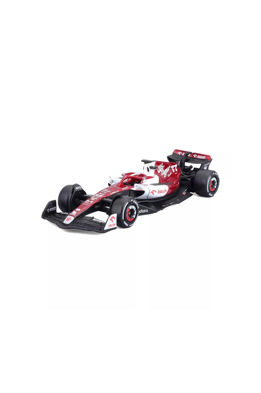Bburago 1/43 Scale Model - Alfa Romeo F1 Team ORLEN C42 (2022) Valtteri Bottas #77