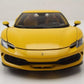 Ferrari 296 GTB Yellow 1:18 Diecast Model Car by Bburago