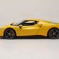 Ferrari 296 GTB Yellow 1:18 Diecast Model Car by Bburago