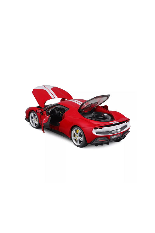 Bburago Ferrari 296 GTB Assetto Fiorano Red Diecast Model
