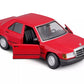 Bburago 18-21103 Model Car - Mercedes 190E '87 (Red, Scale 1:24)