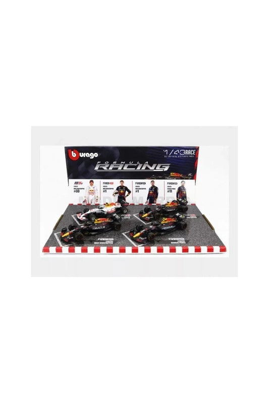 سيارة Red Bull Racing RB19 2023 4 قطع مع إصدار MiamiGP الخاص - مقياس 1/43 Diecast من Bburago