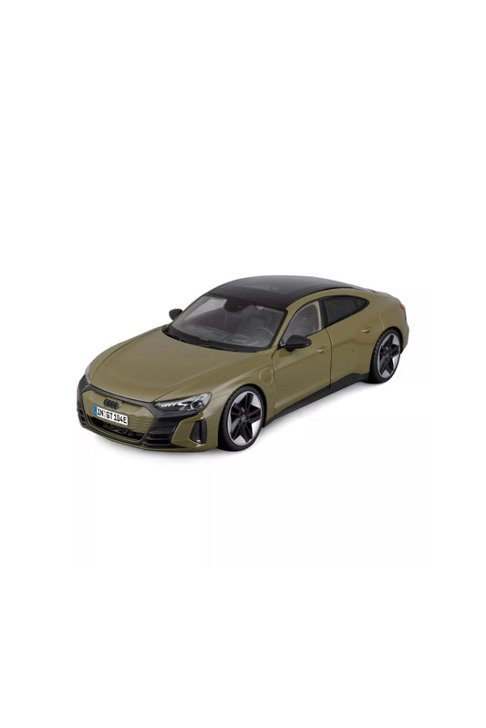 Bburago 18-11050 - 2022 Audi RS e-tron GT Green 1/18 Scale Diecast Model Car