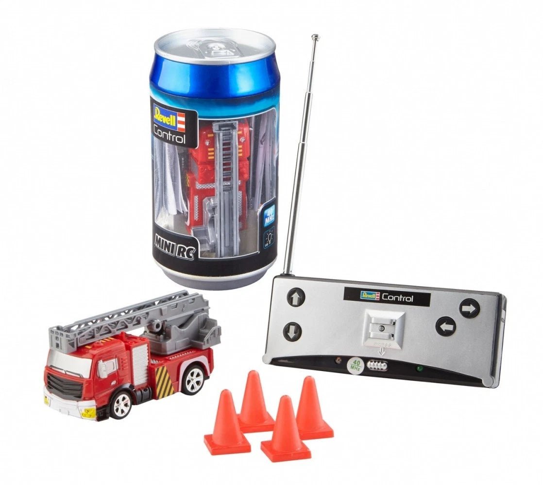 Revell Rc Mini Fire Truk In Can Rechargable - Marah Kids