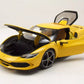 Ferrari 296 GTB Yellow 1:18 Diecast Model Car by Bburago