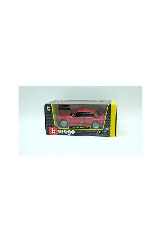 Bburago 1/24 Scale Model - 1988 BMW M3 (E30) Red