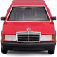 Bburago 18-21103 Model Car - Mercedes 190E '87 (Red, Scale 1:24)