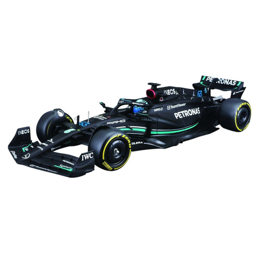 Bburago 1:24 2023 F-1 Mercedes W 14 #63 George Russell Diecast Model