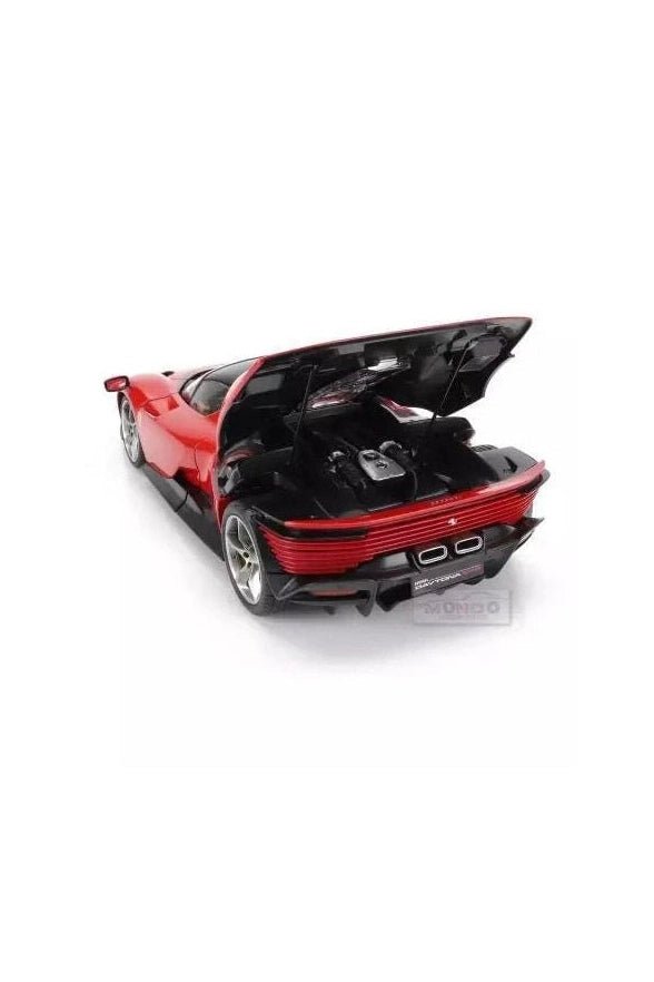 Bburago Ferrari Daytona SP3 Closed Roof 2022 Red Corsa Diecast Model - Marah Kids