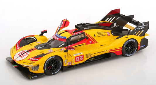 Bburago 1:18 Ferrari Racing - 499P (24h LE MANS Hypercar 2024) (AF CORSE TEAM) (DELUXE VERSION)