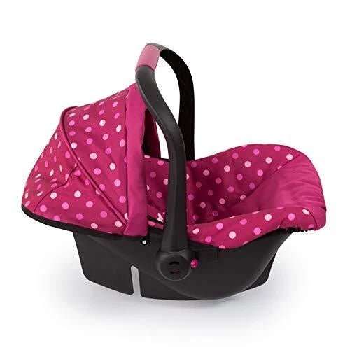 BAYER Dolls Deluxe Car Seat With Canopy Upto 46Cm Dolls - Marah Kids