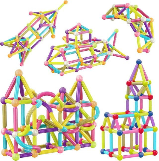 Picasso Magnetic Bars 100 - pieces - Marah Kids