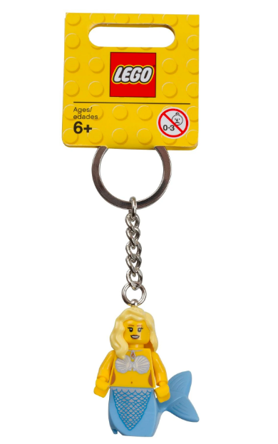 Lego Mermaid Key Chain