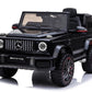 Mercedes G63 Kids Ride On Car - 2 Motor, Eva Wheels, Leather Seats (12V) Premium Version - Black
