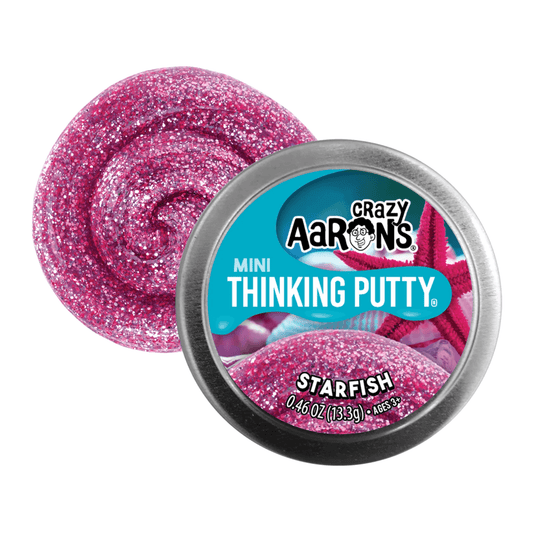 Crazy Aaron's - Mini Starfish - 2 Thinking Putty Tin For EU - Marah Kids