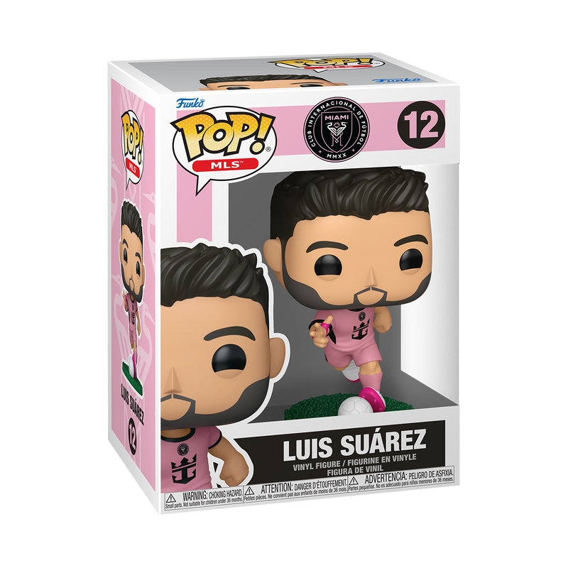 Pop! Football: Inter Miami - Luis Suarez (Pink Kit)