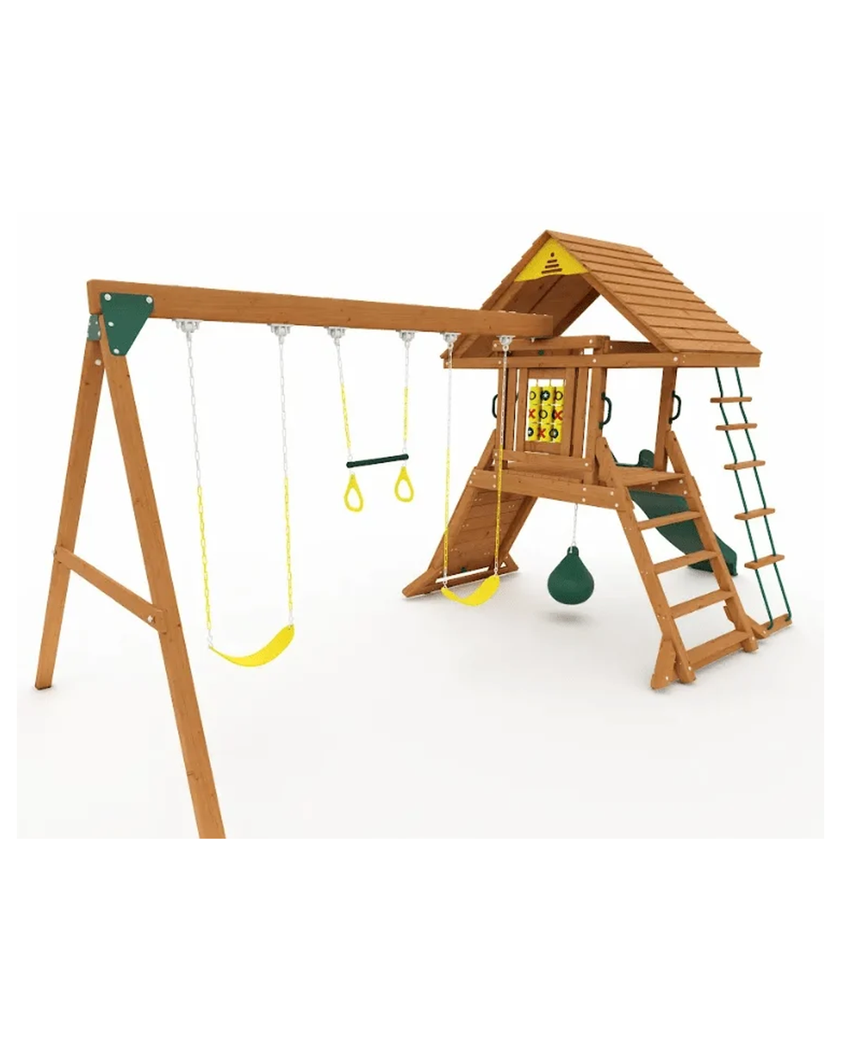 Kiddoro - Hilltop Heights Swing Set