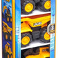 شاحنات Teamsterz JCB Tough، مجموعة من 3 قطع