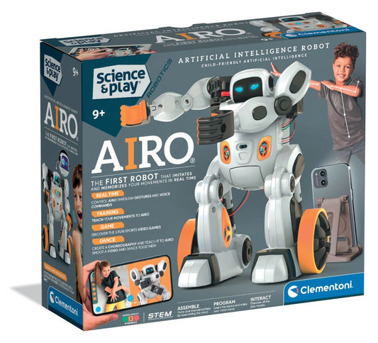 Clementoni Airo Artificial Intel Robot Battery Operated