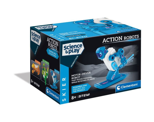 Clementoni Skier Action Robot Battery Operated