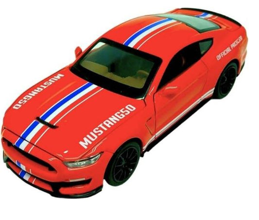 D - power MSZ – Ford Shelby GT350 - Red | Die - Cast Replica, Ultimate Collector's Item, Super Cars | Toy Vehicles, Metal Toy Car Model - Pull Back Collection | Size - 1:32, For Kids 3+ - Marah Kids