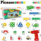Picasso Magnetic Engineering Construction Building Set 152 - pieces - Marah Kids