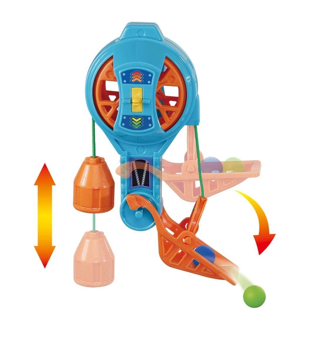 VTech Marble Rush Free Fall Vertical Set with Motorized Lift, 84 Pieces & 10 Marbles - Marah Kids