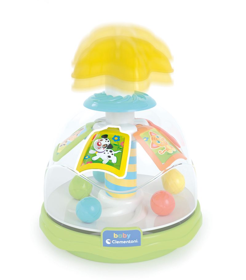 Clementoni Baby Happy Animals Spinning Top