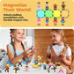 Picasso Magnetic Character Figures 16pieces - Marah Kids