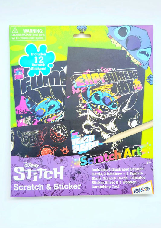 Disney Stitch Scratch Scribble
