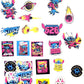 Disney Stitch Glow In The Dark Stickers