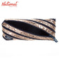 ZIPIT - Metallic Pencil Case for Girls, Holds Up to 30 Pens, Pouch Made of One Long Zipper! (Rose Gold) - Marah Kids