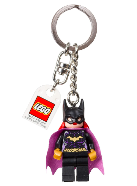 Lego Batgirl Key Chain